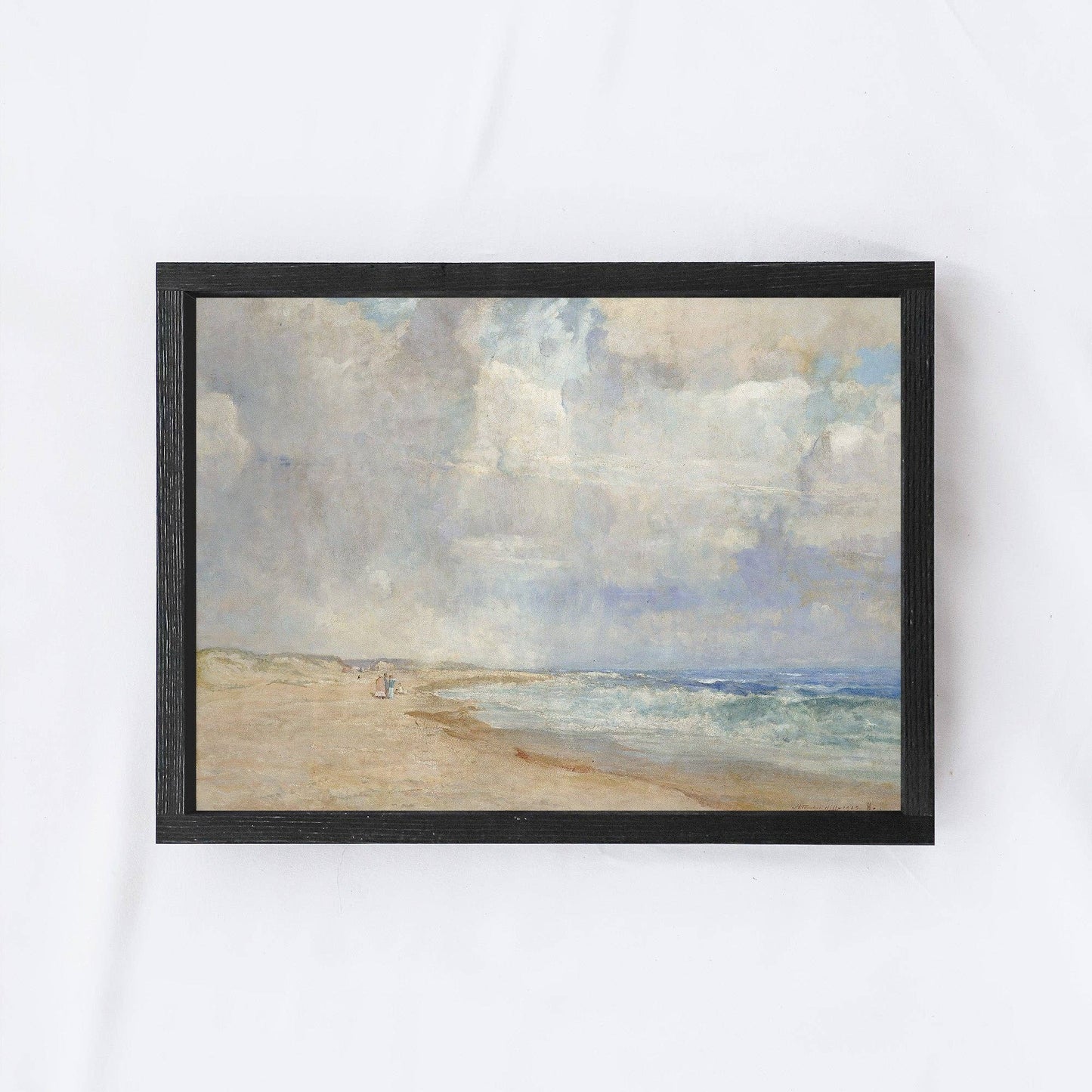 Vintage Framed Print | Seascape A45: Aged Farmhouse / 8.5x7"