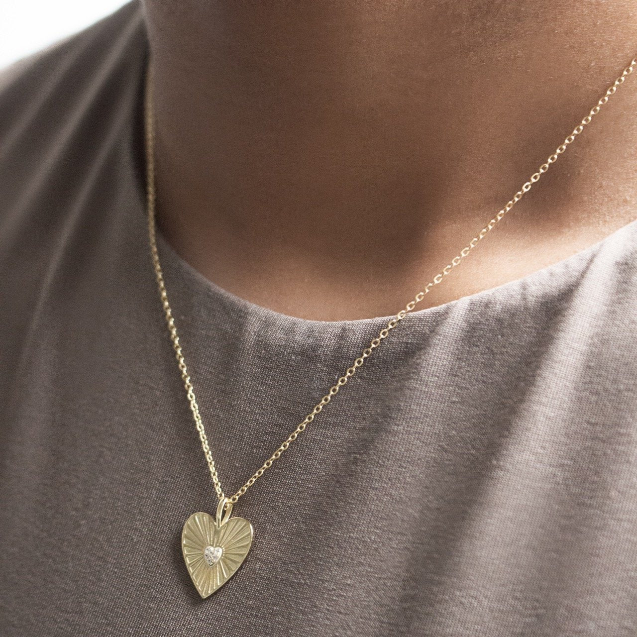Heart of Gold Necklace