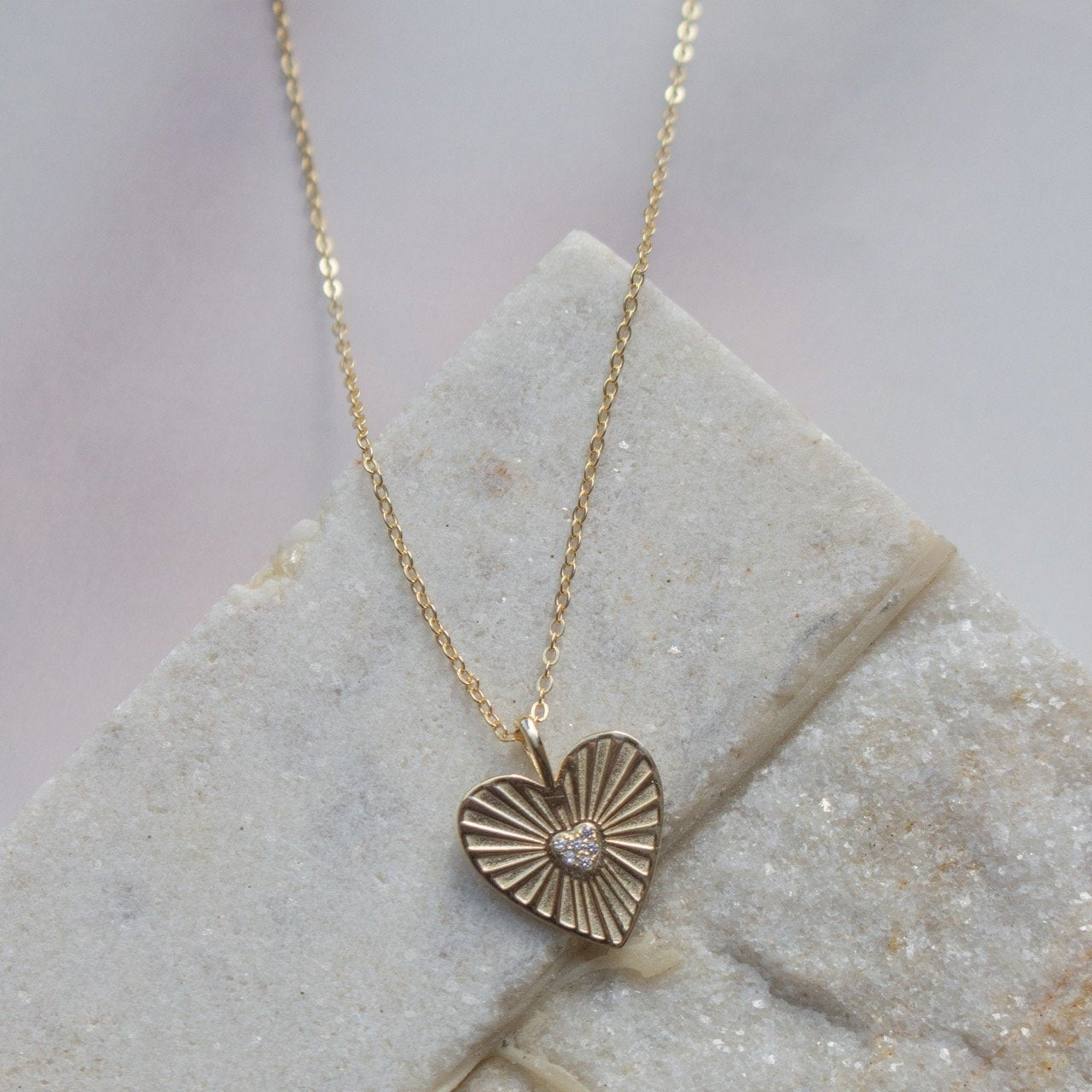 Heart of Gold Necklace