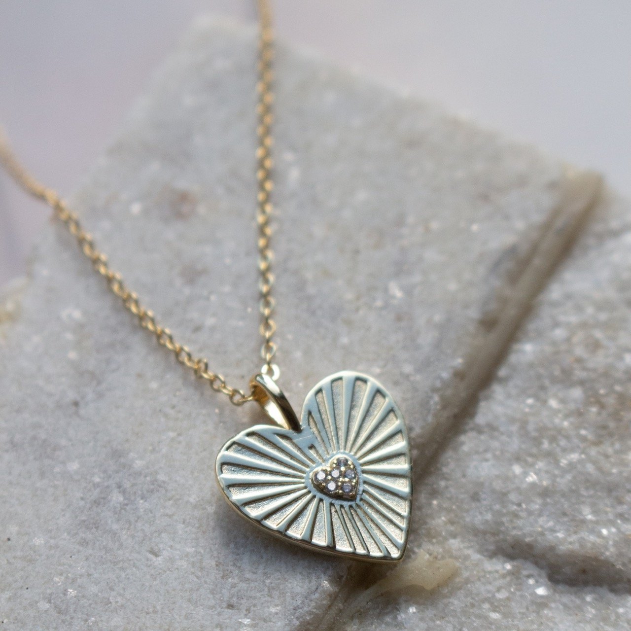 Heart of Gold Necklace