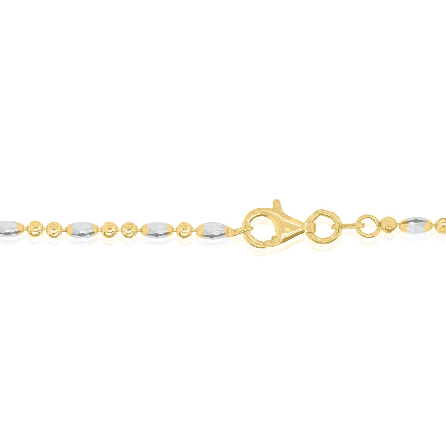 Silver & Gold Mixed Metal Necklace