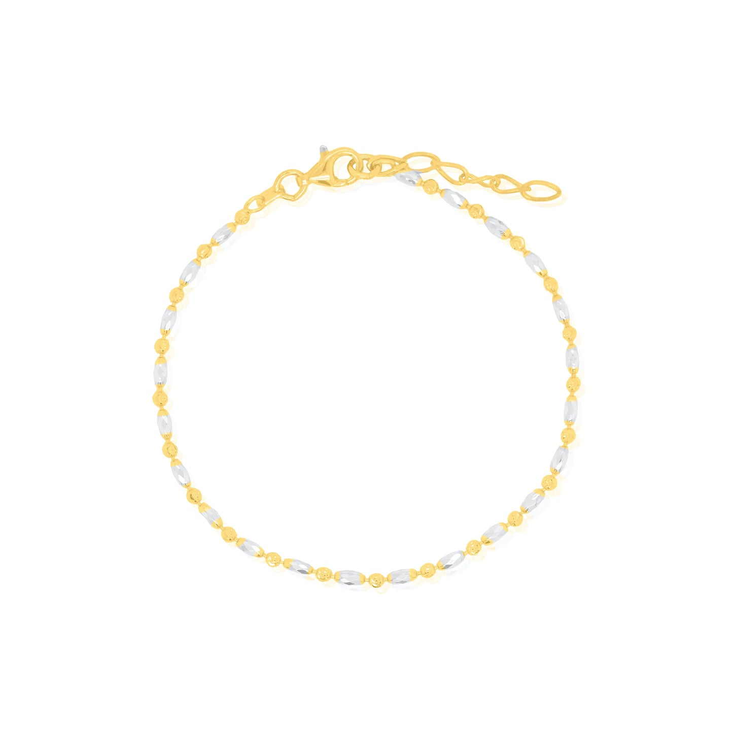 Silver & Gold Mixed Metal Necklace