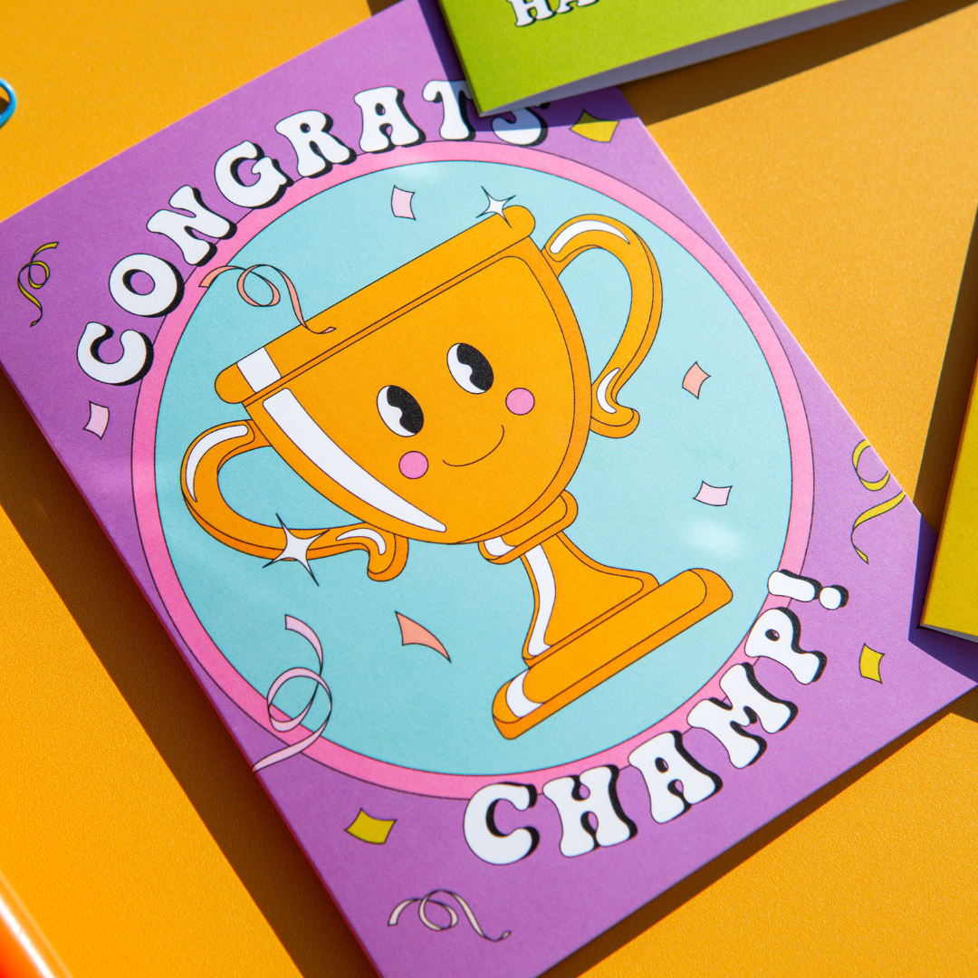 Congrats Champ! Card