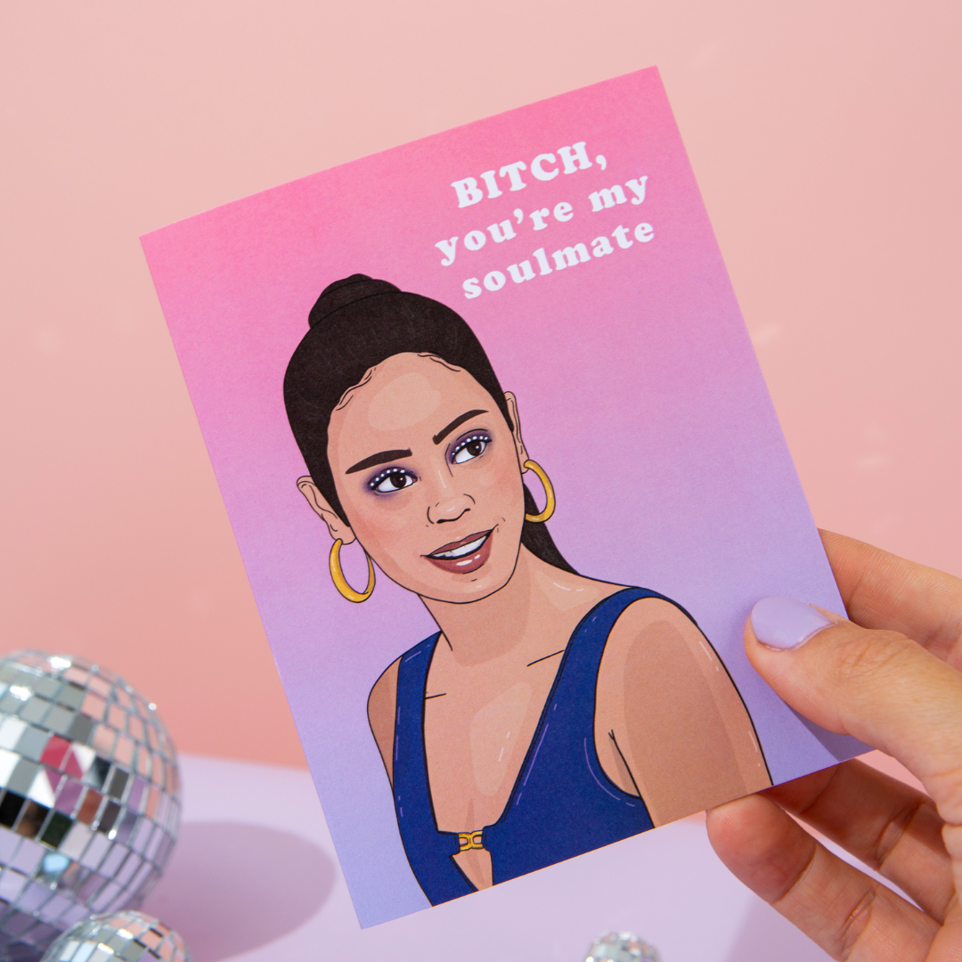 Euphoria Maddie Soulmate Card