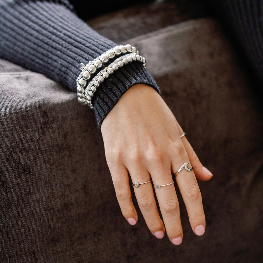 8mm Stretch Ball Bracelet