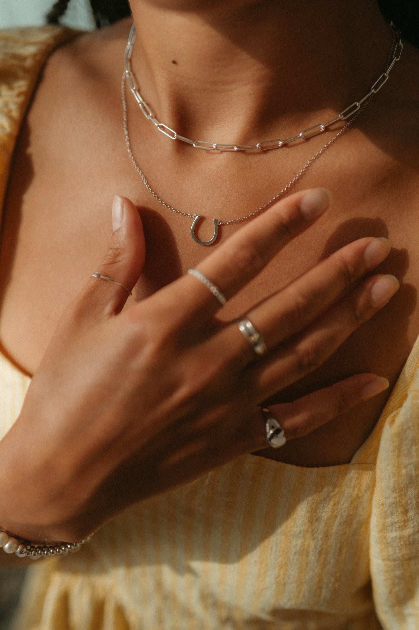 Lucky Horseshoe Necklace