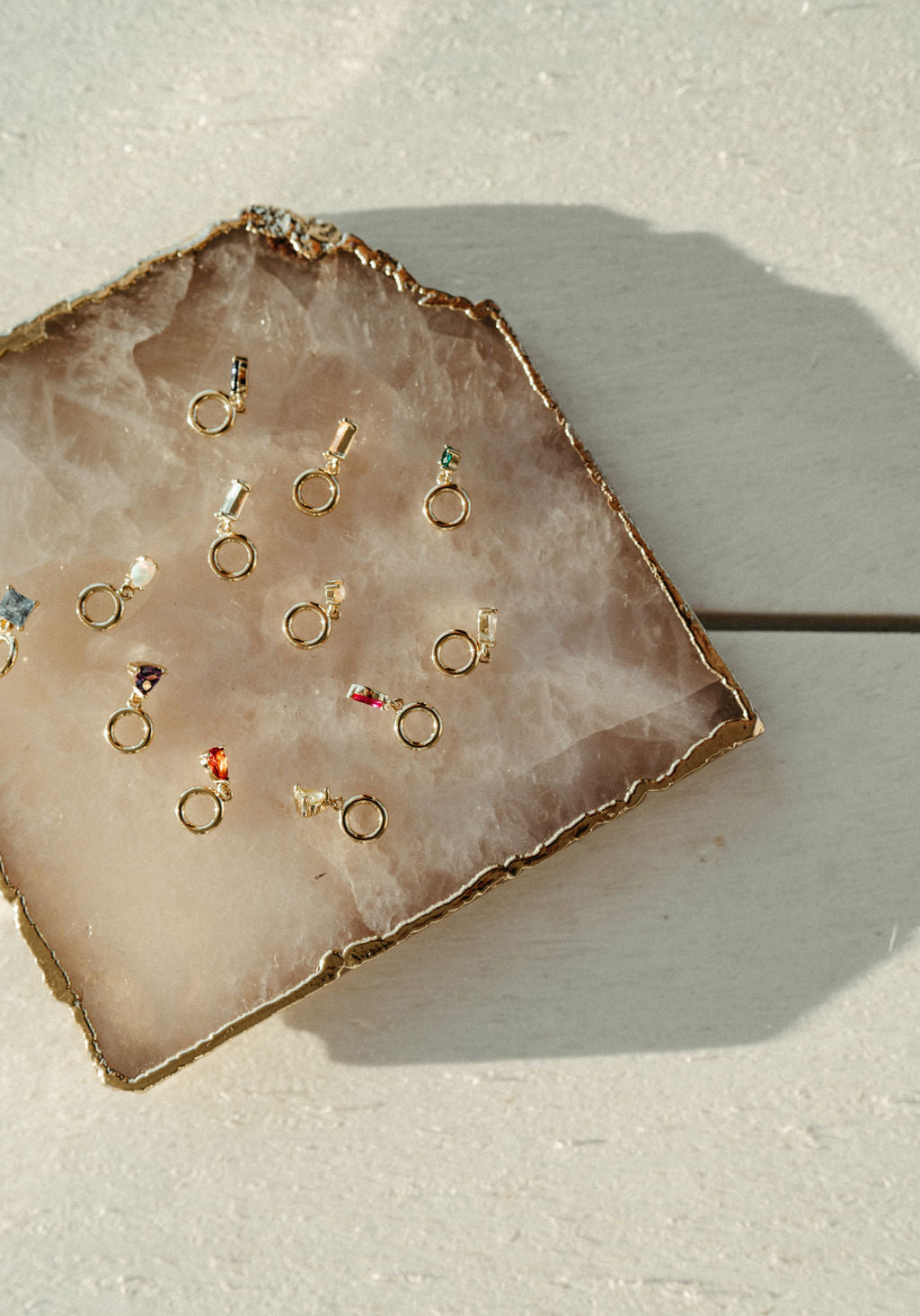 Gold Vermeil Birthstone Charms