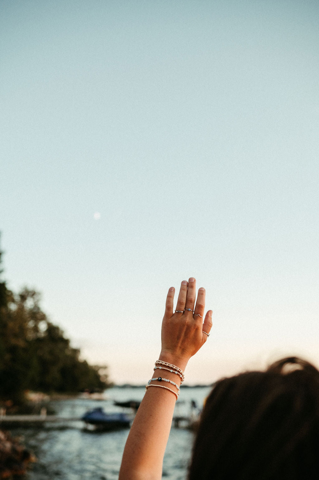 Gold-Filled 3mm Stretch Ball Bracelet