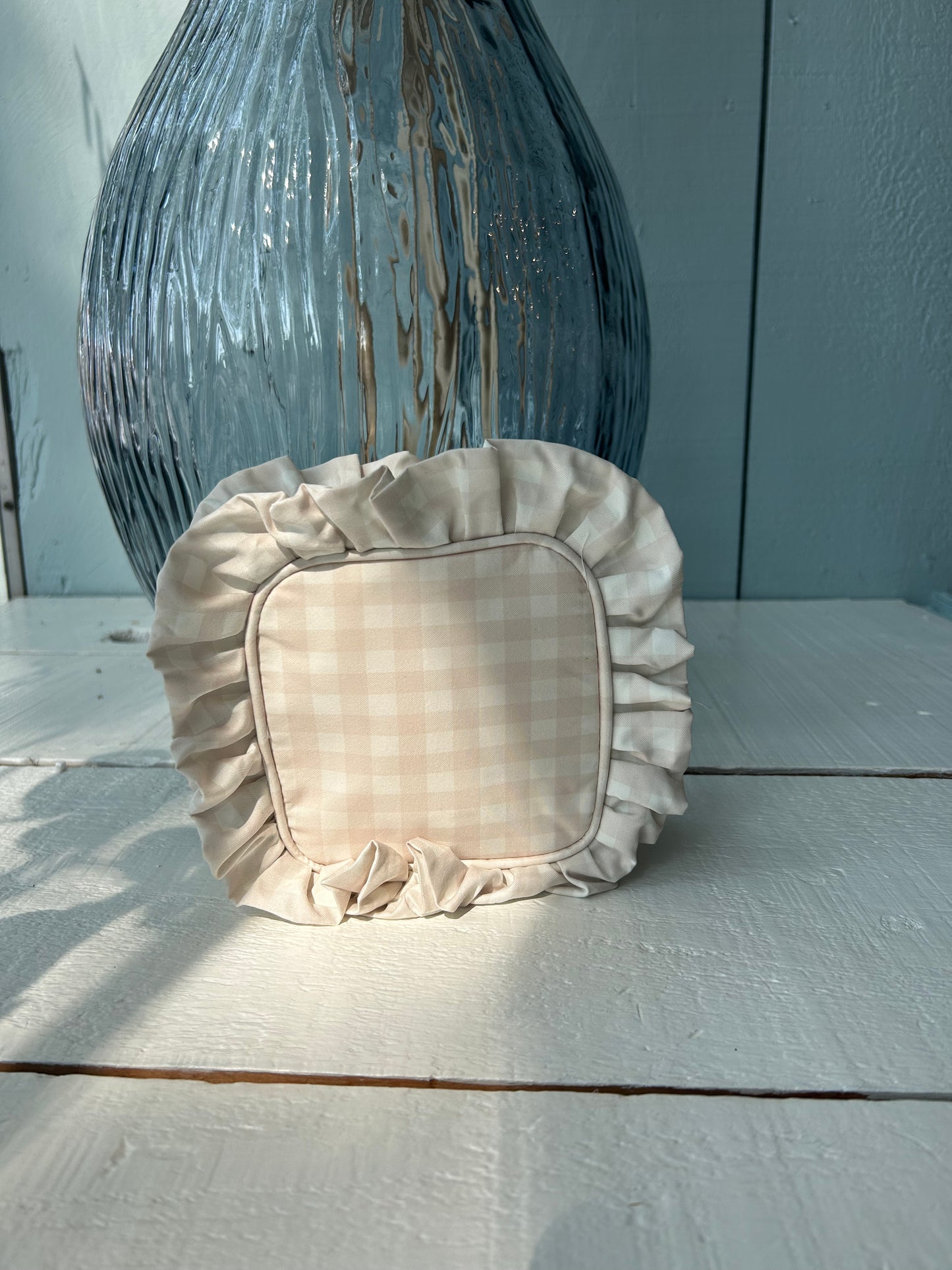 Gingham Cosmetic Case
