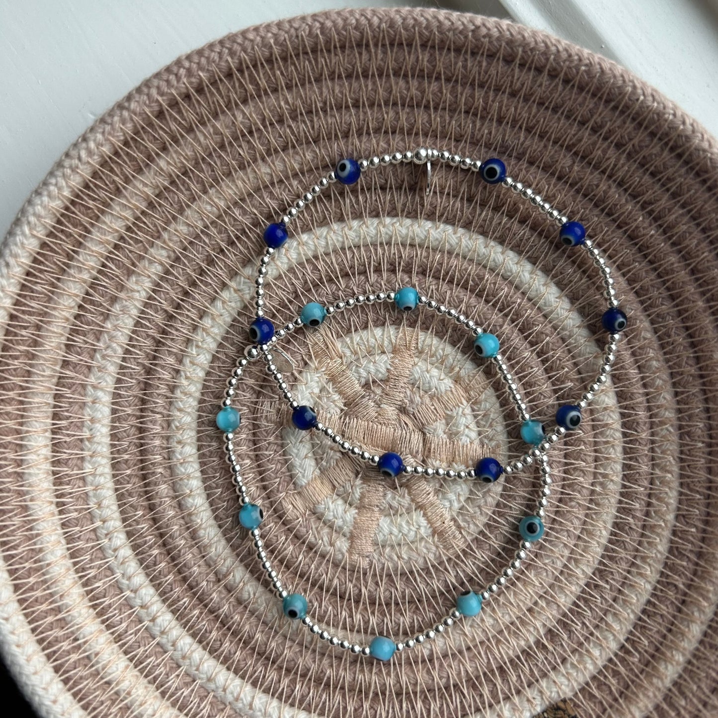 Multi Evil Eye Stretch Bracelet