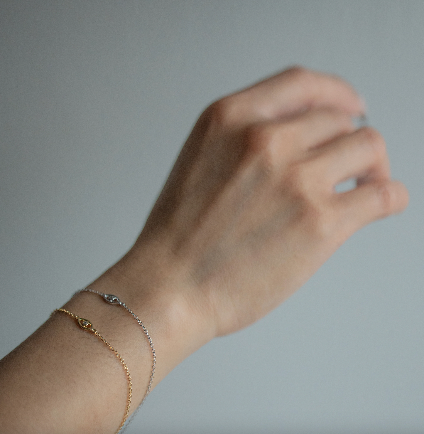 Delicate Evil Eye Bracelet