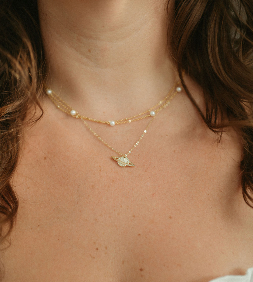 Saturn Necklace