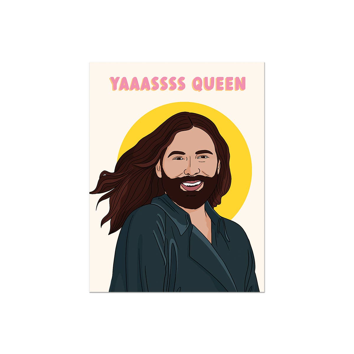 JVN Yas Queen Card