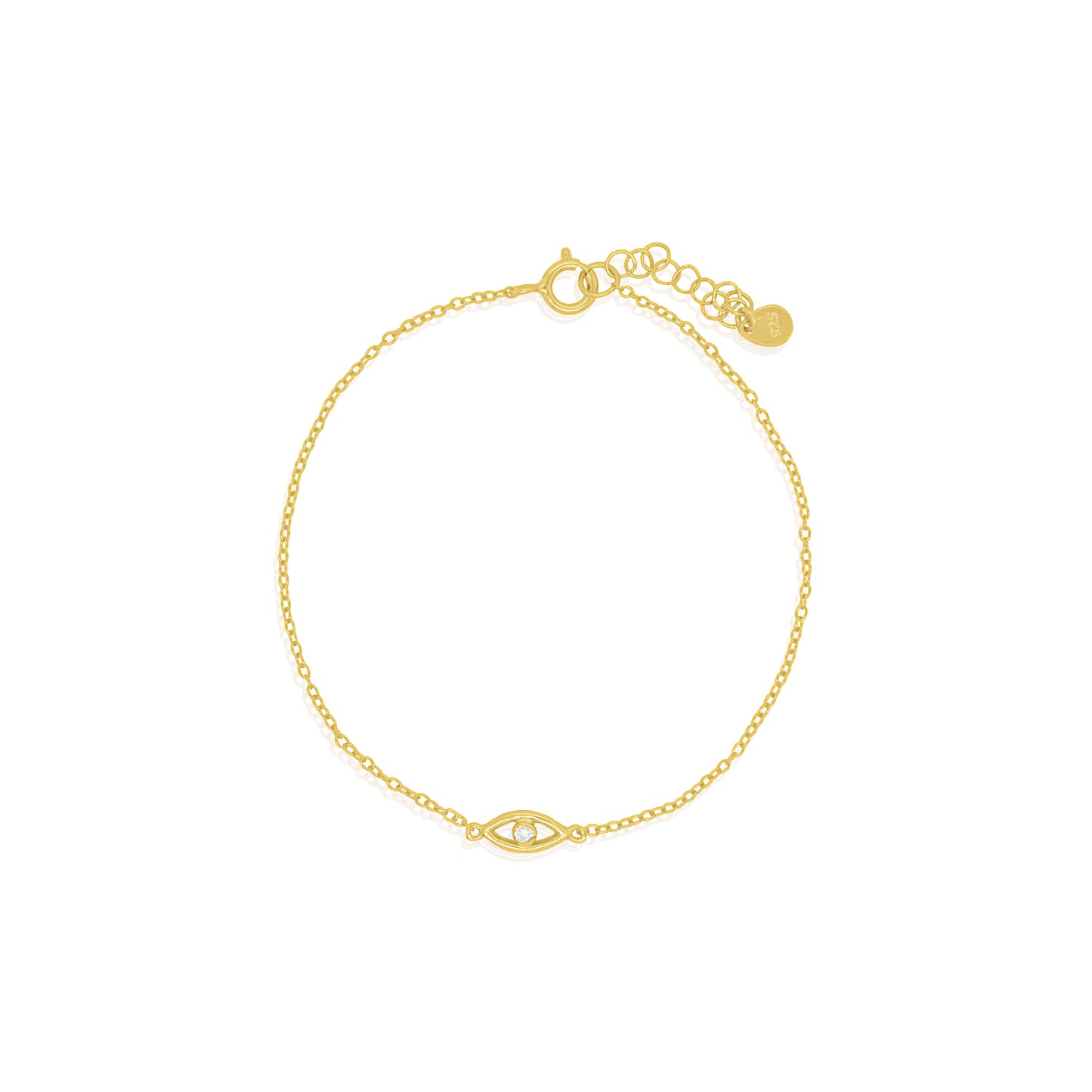 Delicate Evil Eye Bracelet