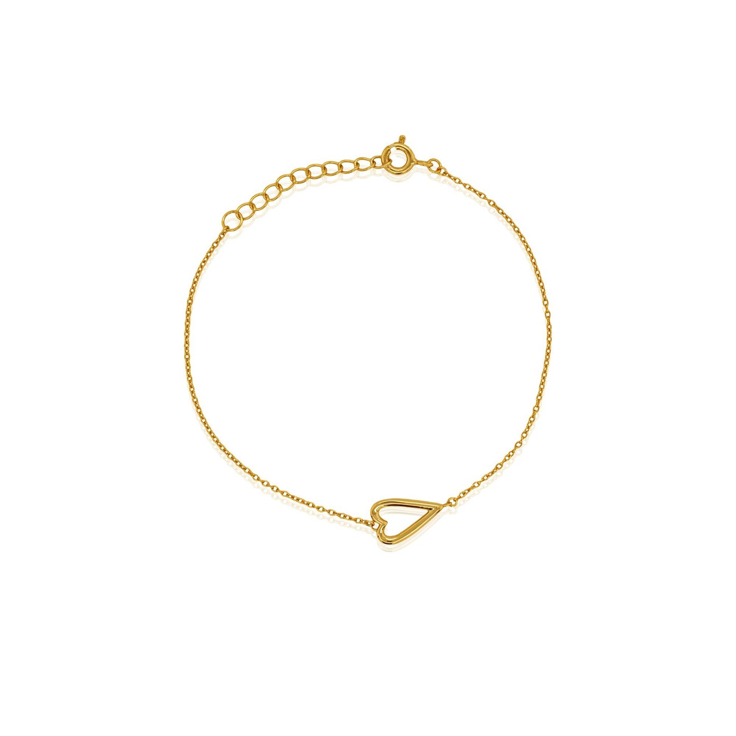 Open Heart Bracelet