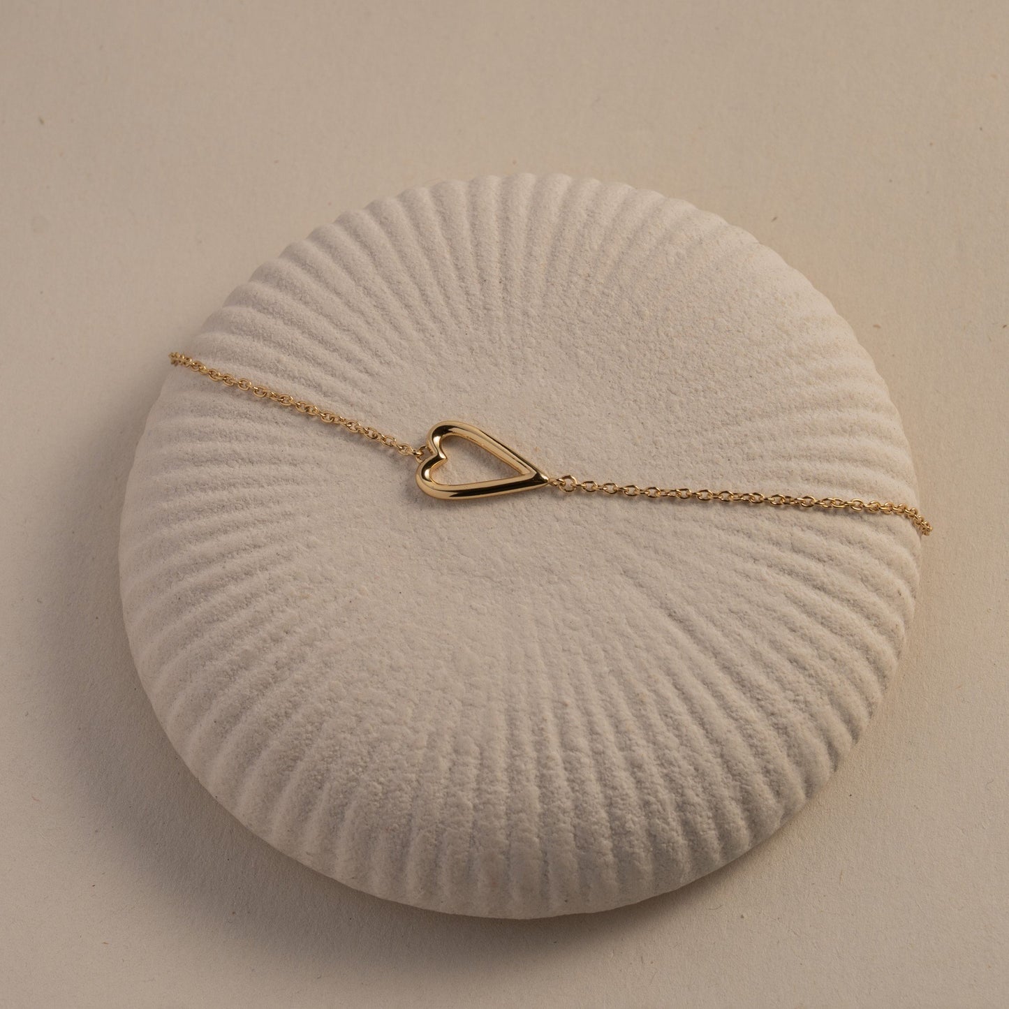 Open Heart Bracelet