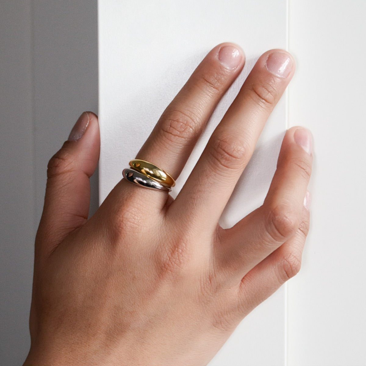 Mini Gold Dome Ring
