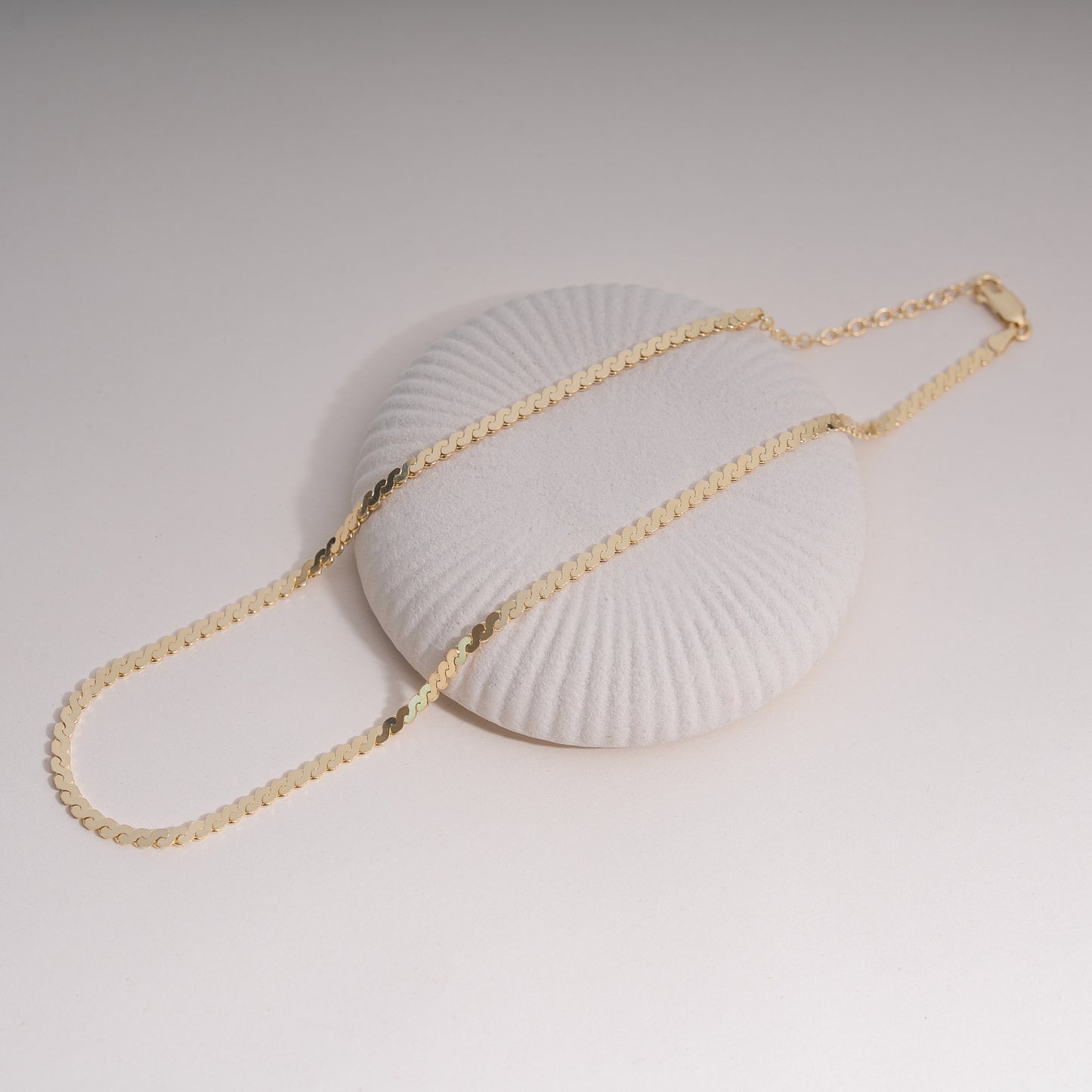Serpentine Chain Necklace