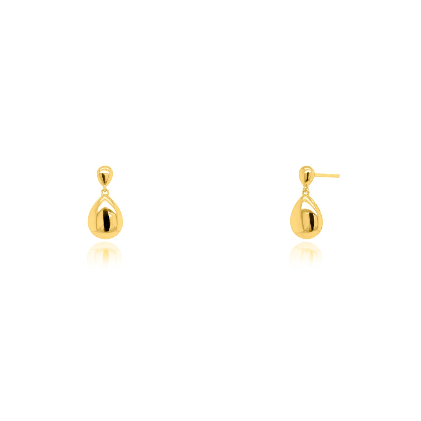 Bubble Teardrop Studs