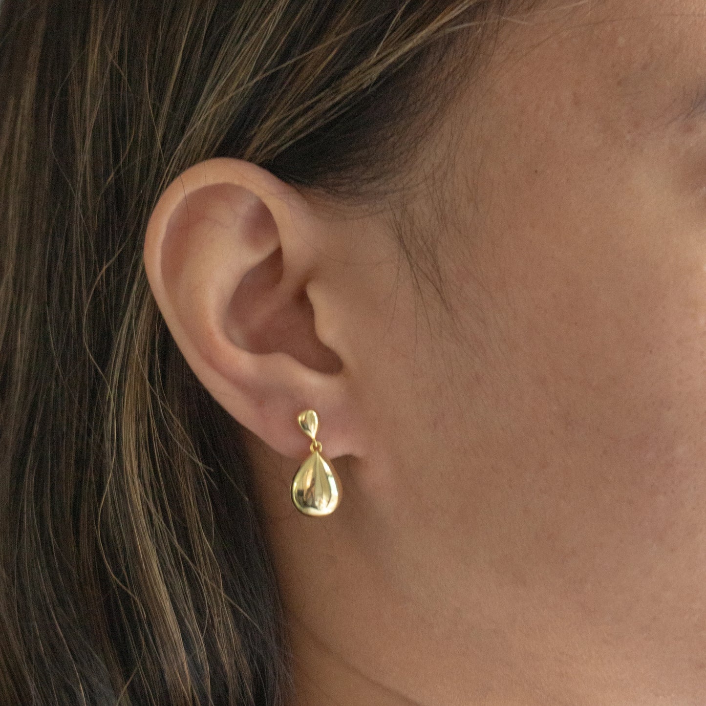 Bubble Teardrop Studs