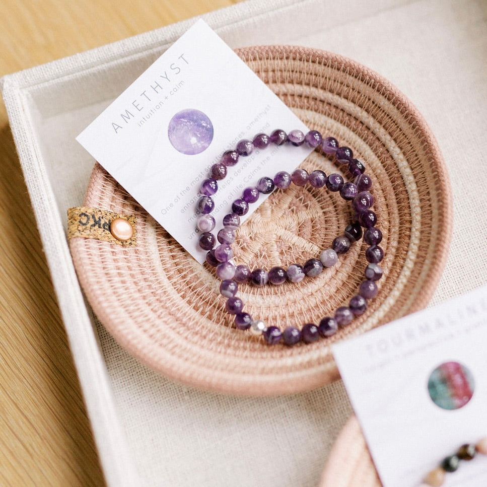 Amethyst Gemstone Bracelet