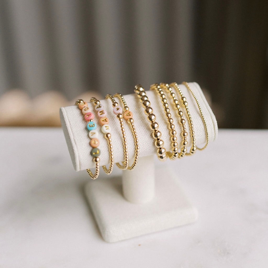 Tiny Letter Bracelet