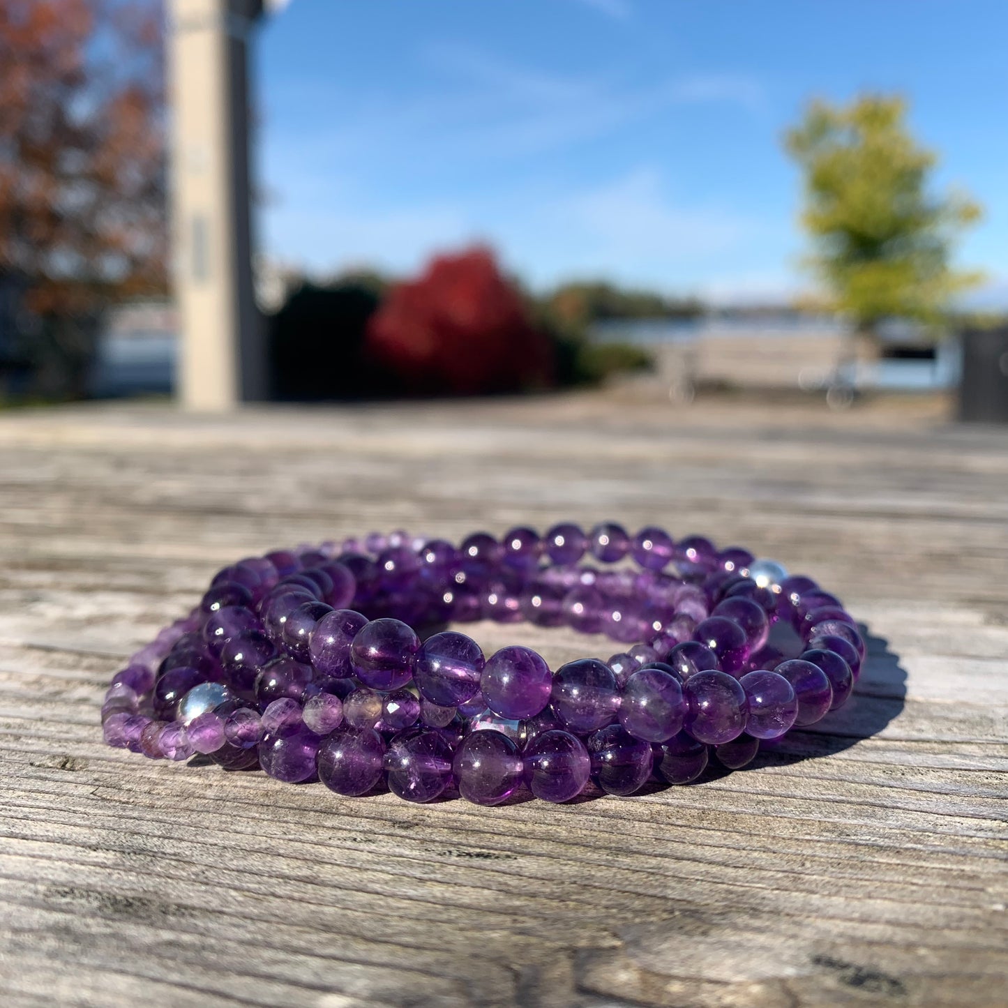 Amethyst Gemstone Bracelet
