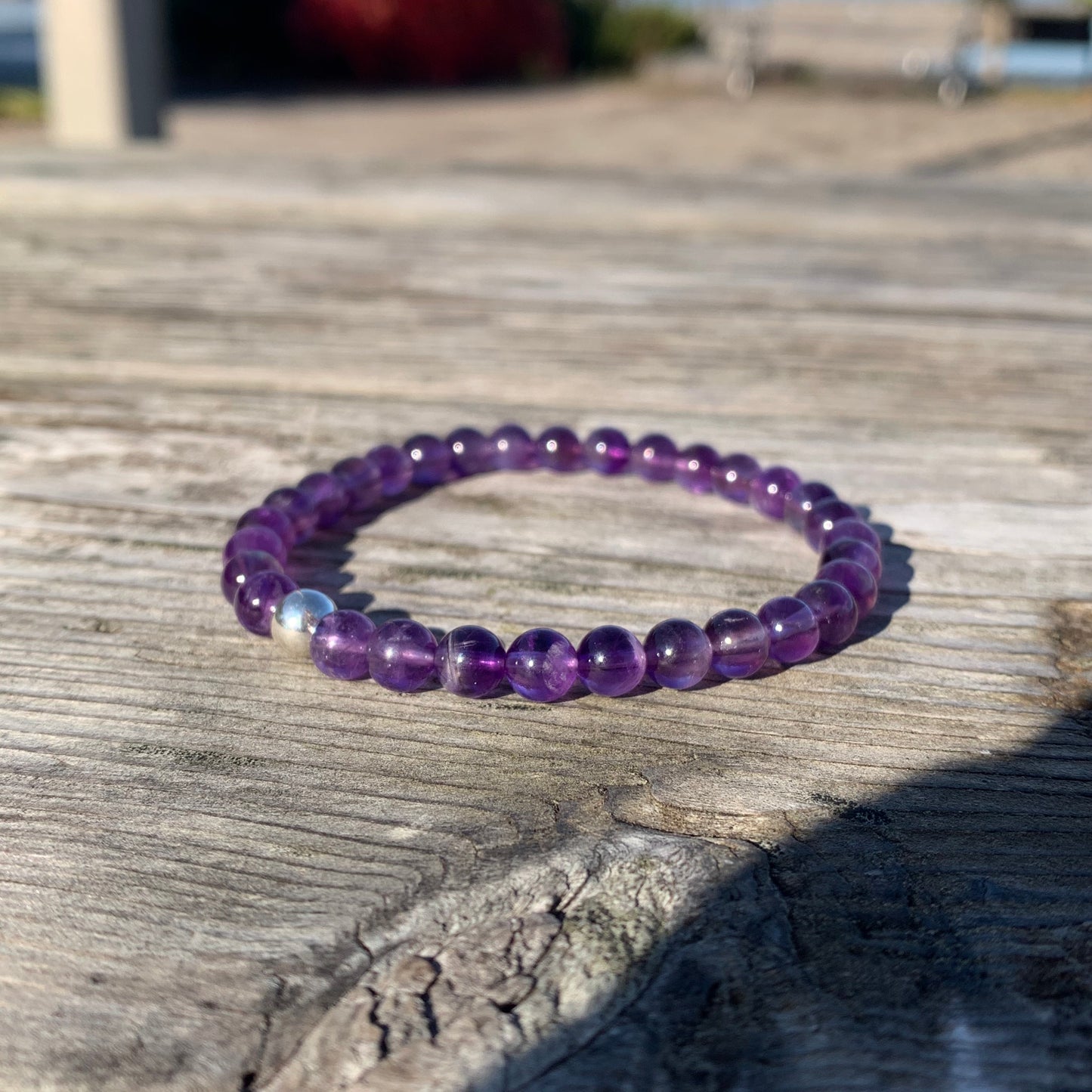 Amethyst Gemstone Bracelet