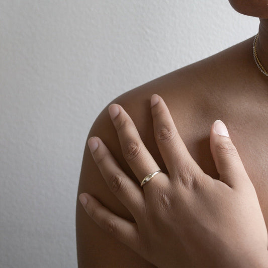 Starry Night Dome Ring