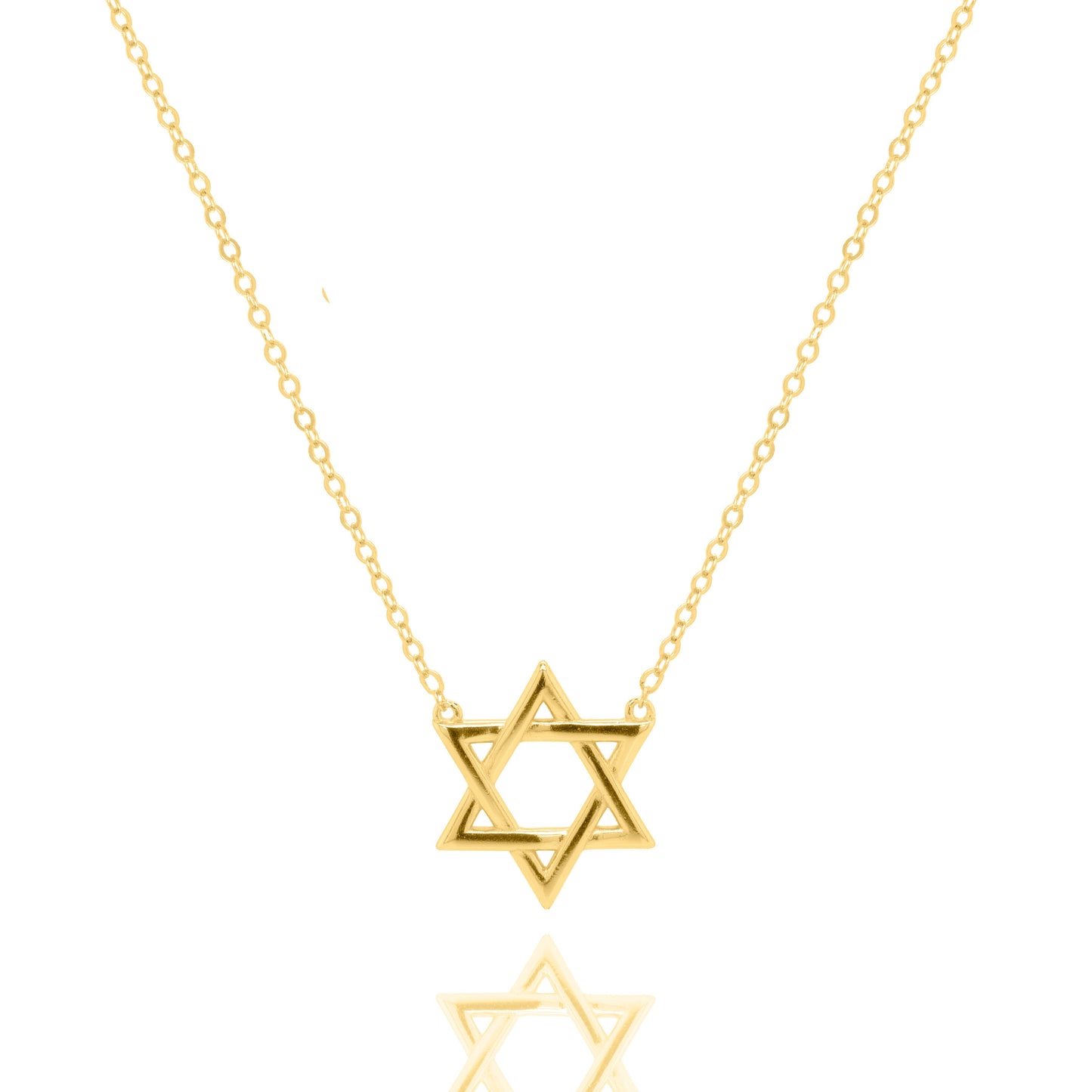 Large Star of David Necklace