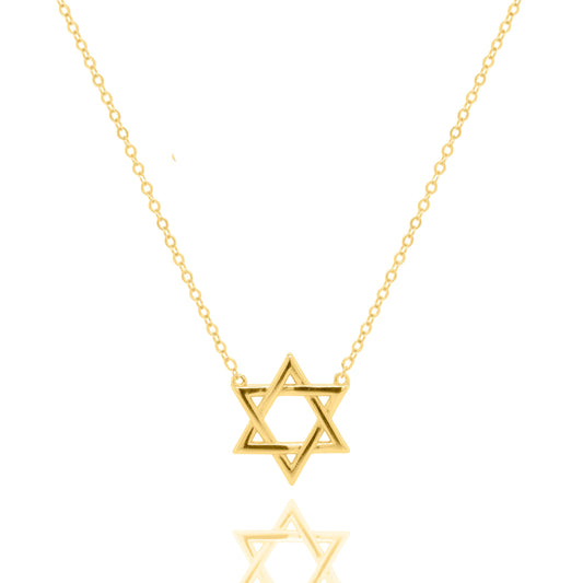 Large Star of David Necklace