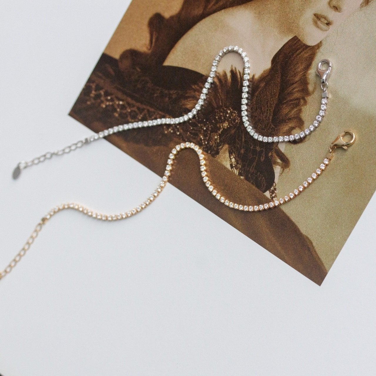 14k Gold Diamond Tennis Bracelet