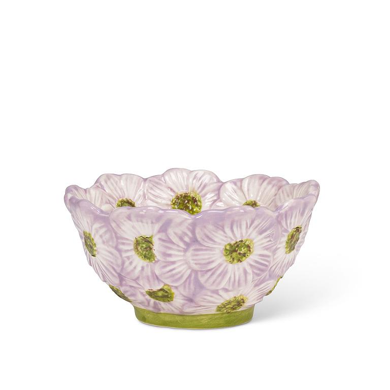 Purple Flower Bloom Dish