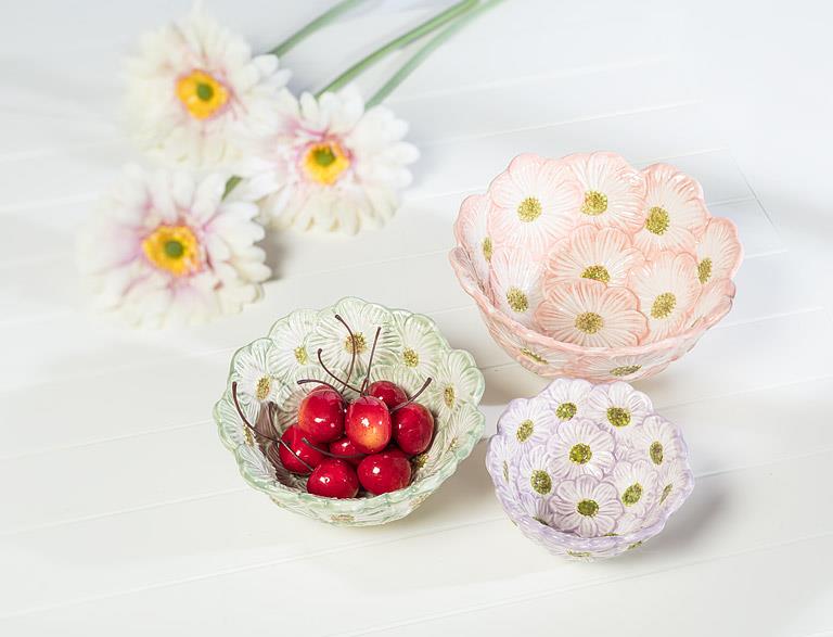 Purple Flower Bloom Dish