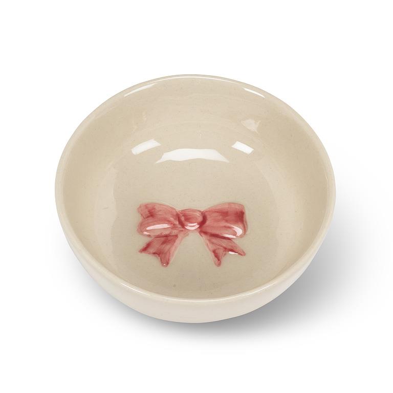 Pink Bow Mini Jewelry Dish