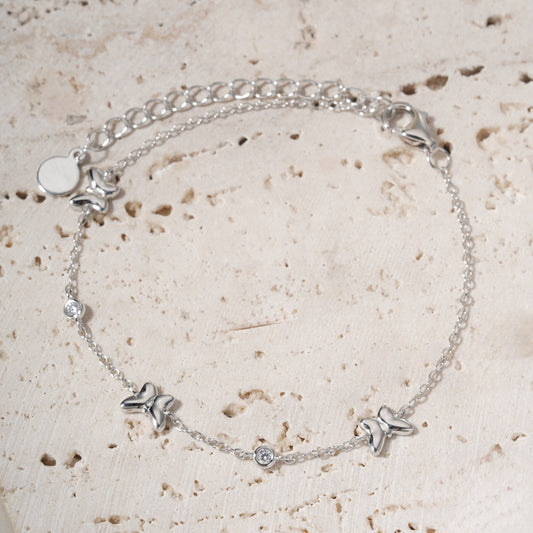 Delicate Butterfly Bracelet