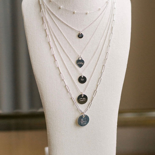 Engraveable Circle Charm