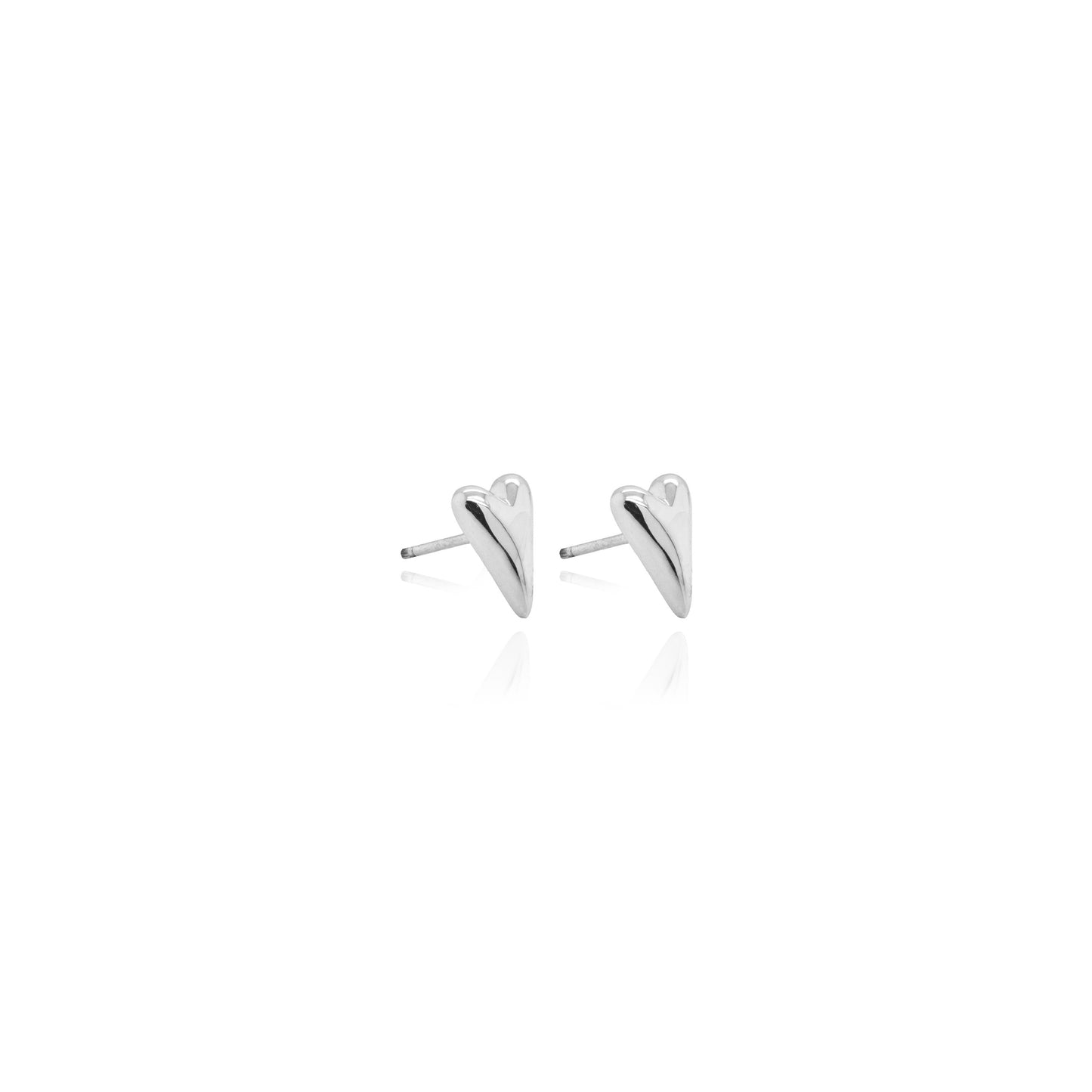 Puffy Heart Studs
