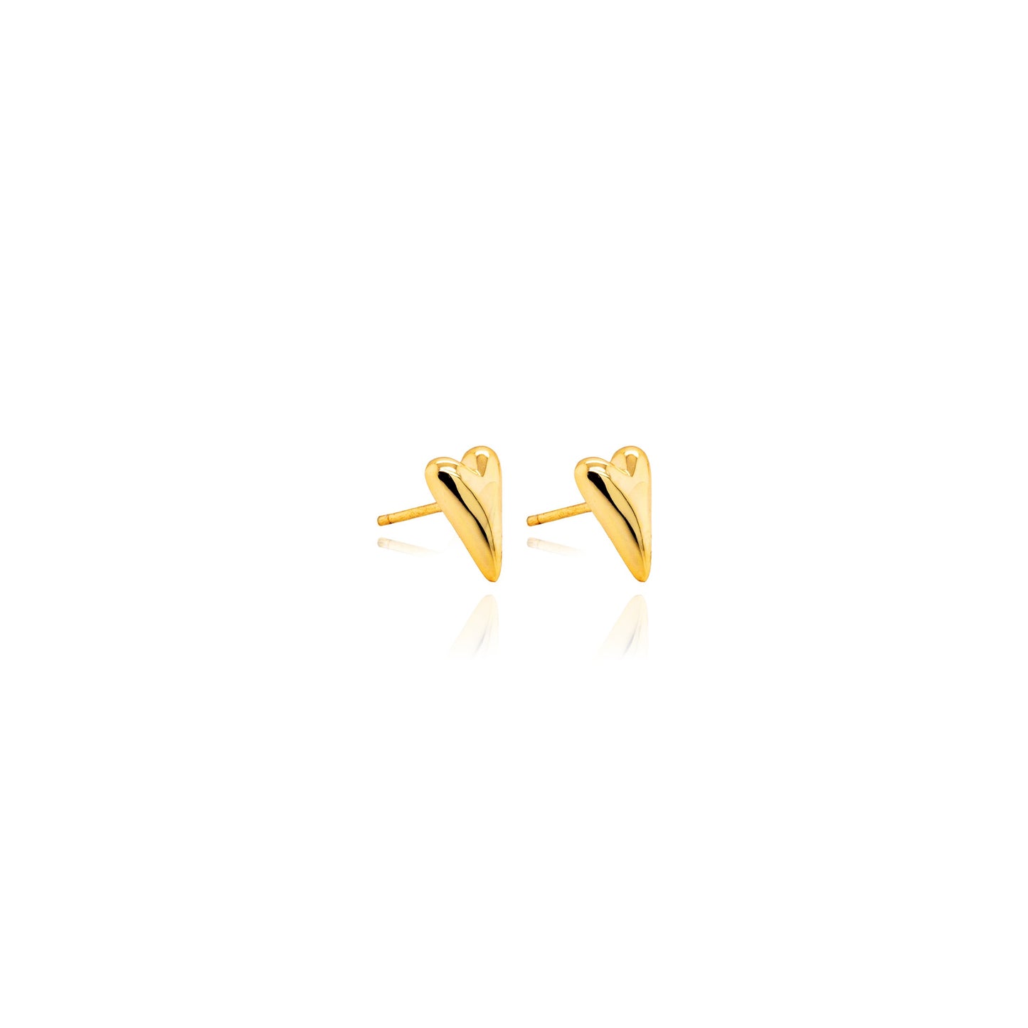 Puffy Heart Studs