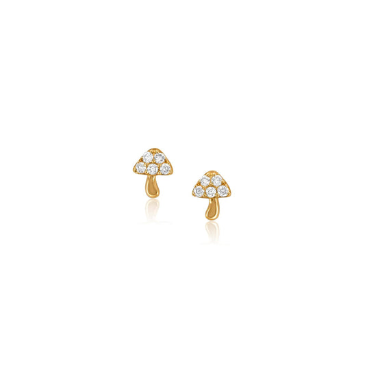 Mini Mushroom Studs