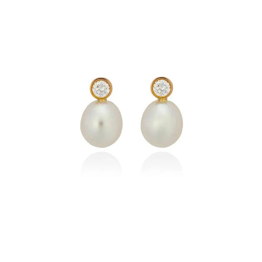 Pearl Drop Studs