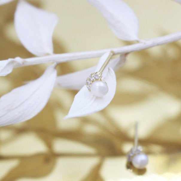 Mini Pearl & Sparkle Studs