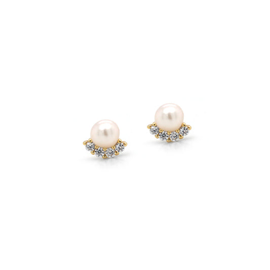 Mini Pearl & Sparkle Studs