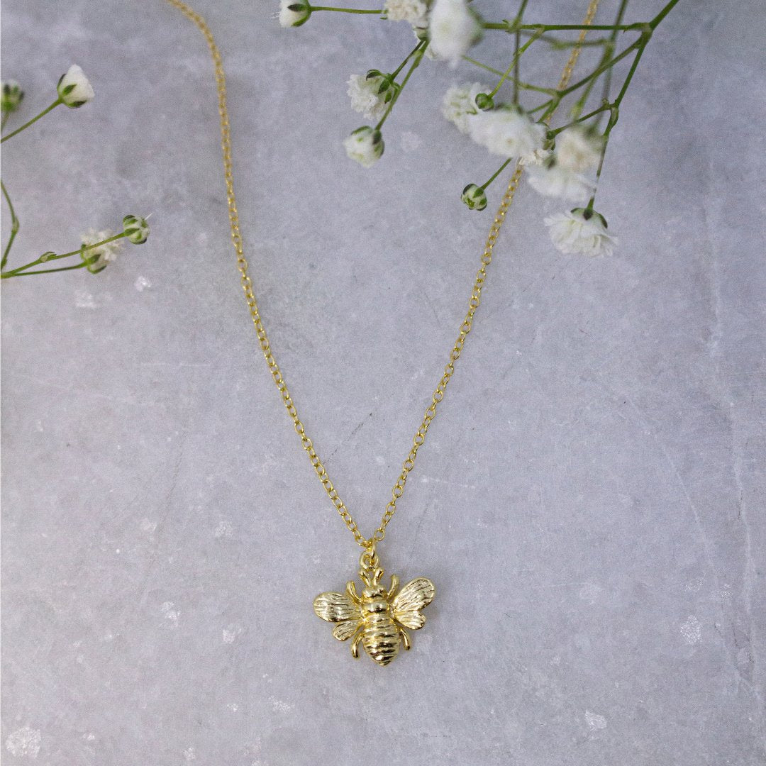 Bumble Bee Necklace