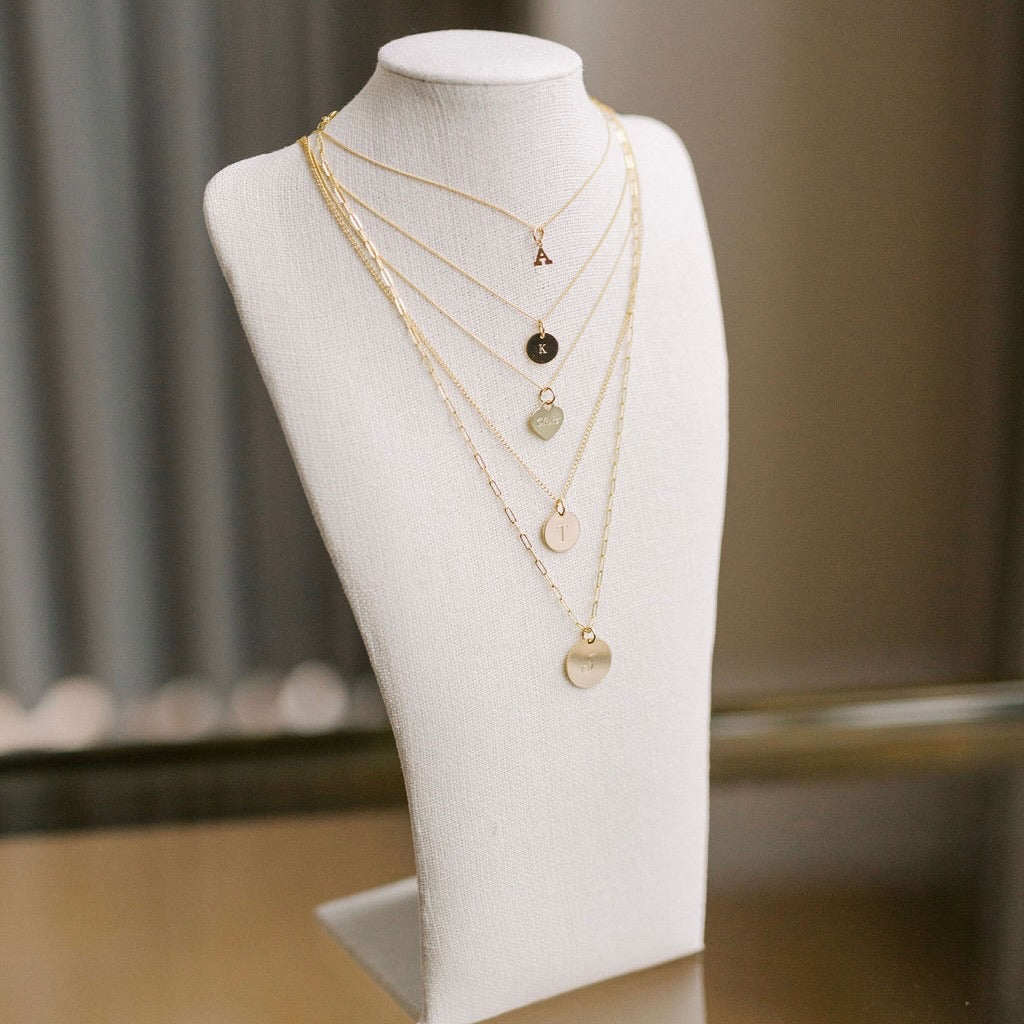 Engraveable Circle Charm