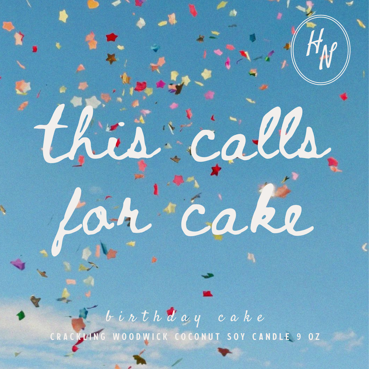This Calls for Cake Candle