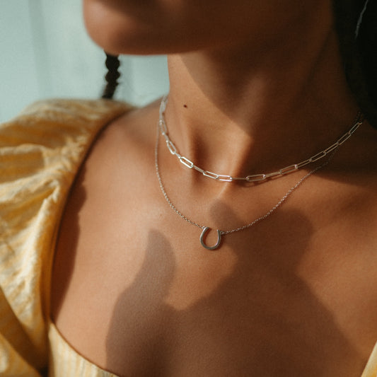 Lucky Horseshoe Necklace
