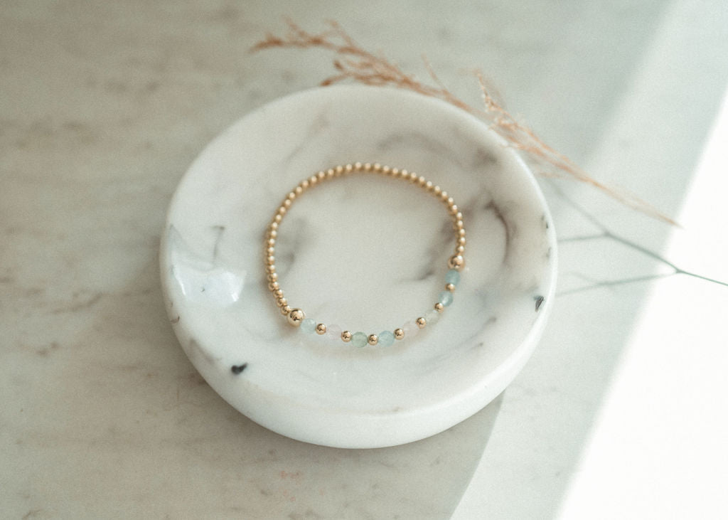 Mississaga Morganite Bracelet