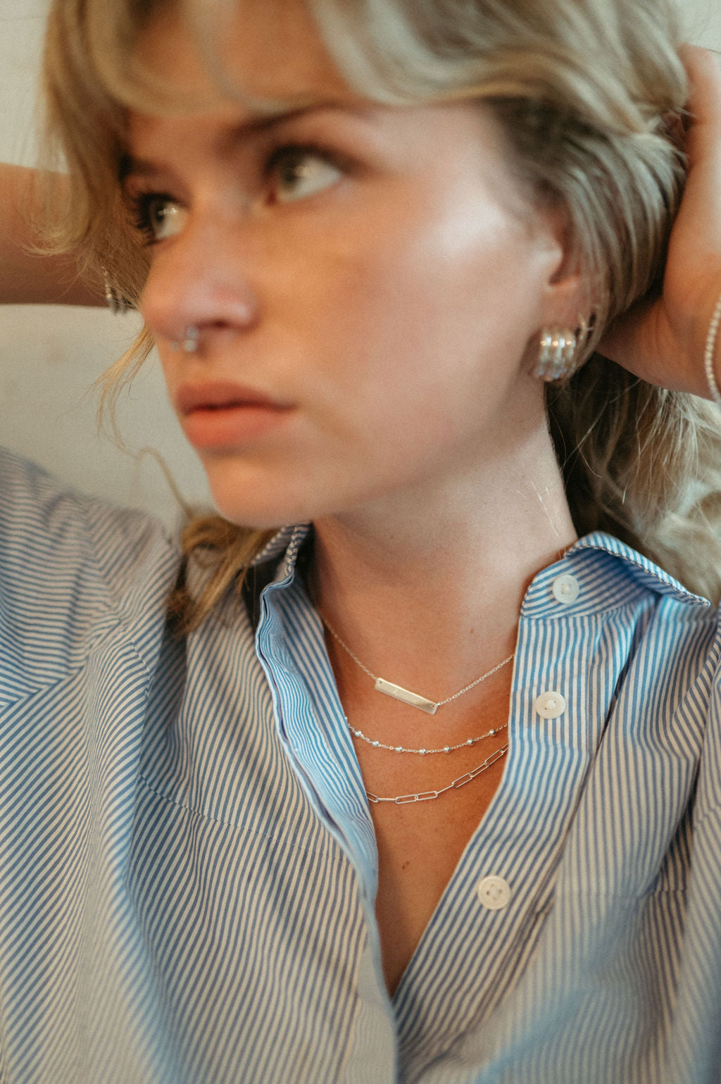 Satellite Sterling Silver Chains