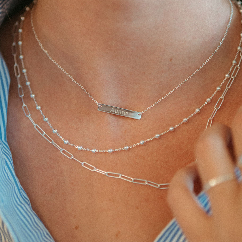 Satellite Sterling Silver Chains